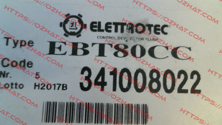 EBT80CC Elettrotec