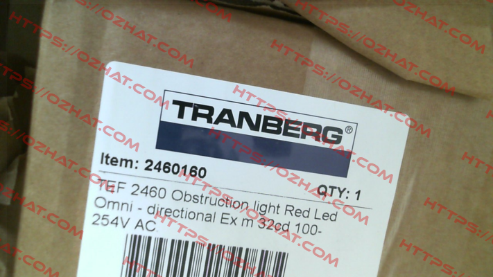 Type: TEF2460160 TRANBERG
