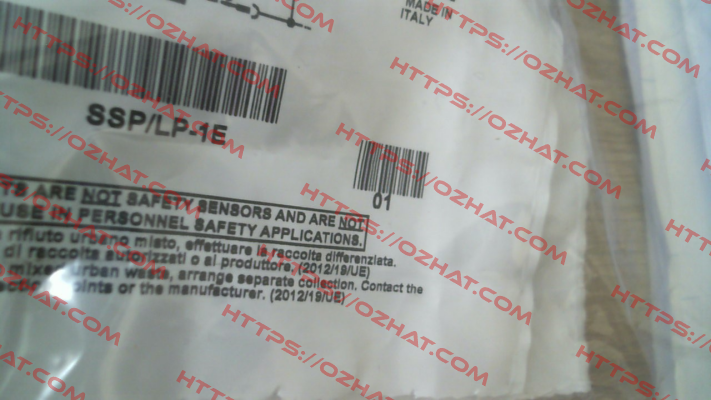 SSP/LP-1E Micro Detectors / Diell (now Datasensing)