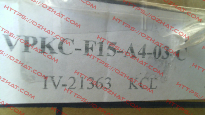 VPKC-F15-A4-03-C KCL HYDRAULIC PUMPS