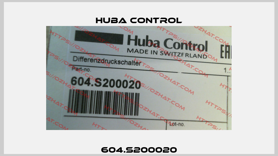 604.S200020 Huba Control
