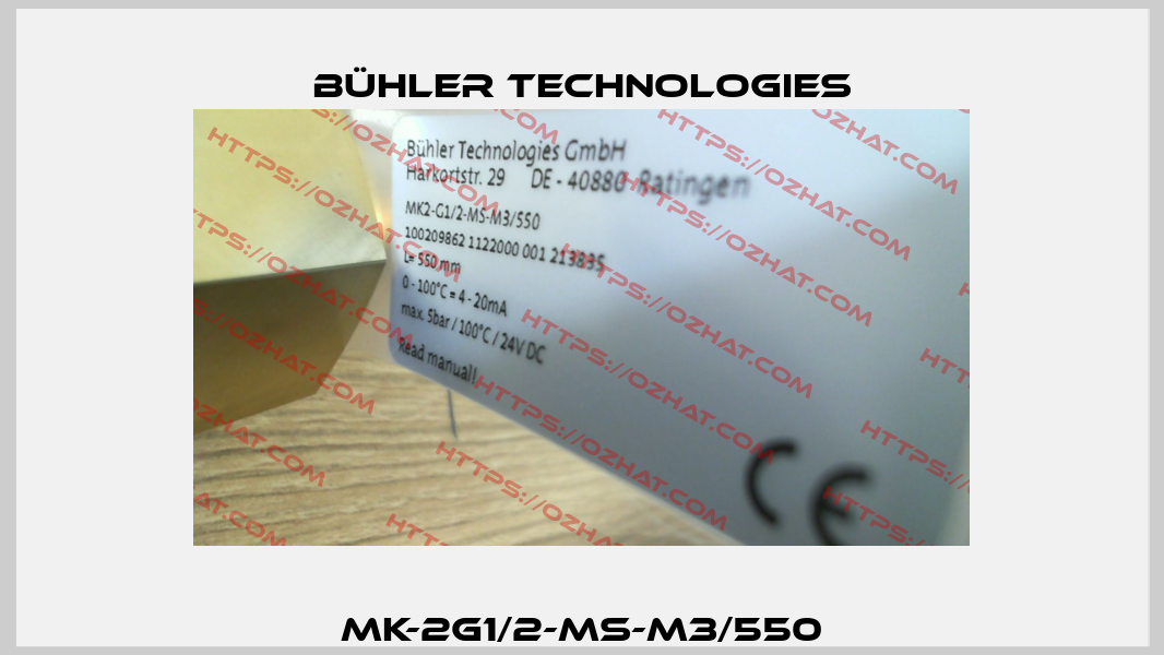 MK-2G1/2-MS-M3/550 Bühler Technologies