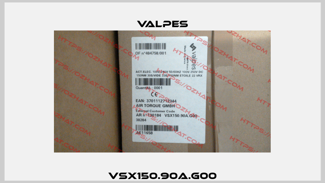 VSX150.90A.G00 Valpes