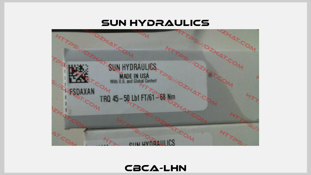 CBCA-LHN Sun Hydraulics