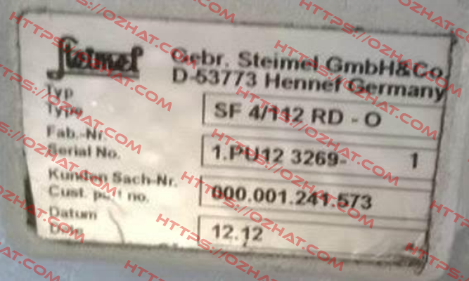 SF 4/112 RD-O Steimel