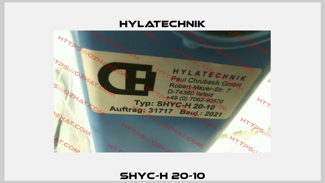SHYC-H 20-10 Hylatechnik