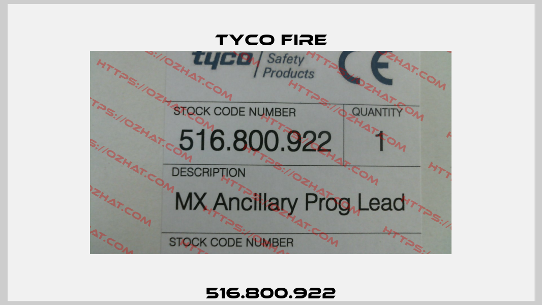 516.800.922 Tyco Fire