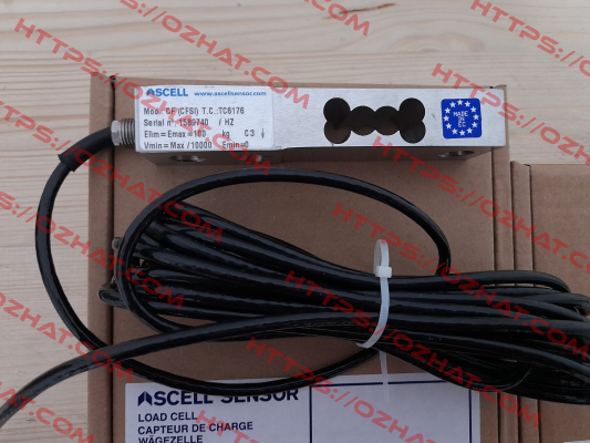 104101IP67 / CFSI 100 kg C3 IP67 Ascell Sensor