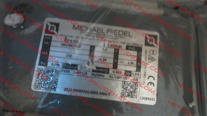 RSTN 320 Michael Riedel Transformatorenbau