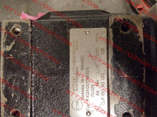 Type: K102AG0700MQ10 Stober