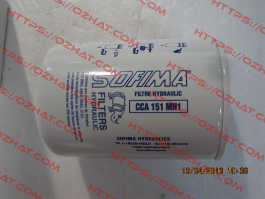 CCA151MN1 Ufi (SOFIMA FILTERS)