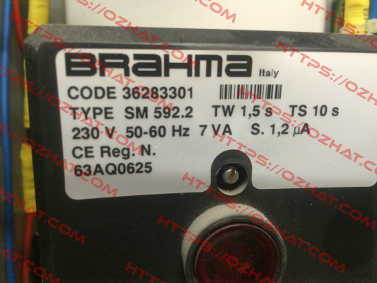 P/N: 150190472, Type:  SM 592N.2 Brahma