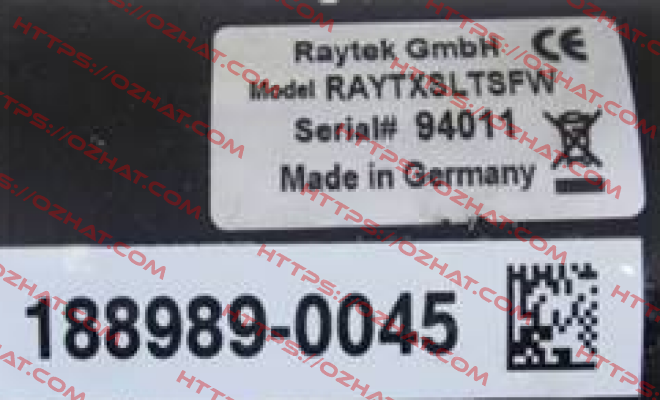 XXXTXACTWL Raytek
