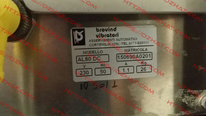 10AL80-2305 0DC-05 Brovind