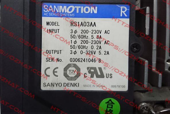 RS1A03 Sanyo Denki