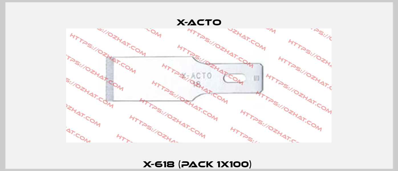 X-618 (pack 1x100)  X-acto
