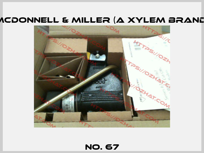 No. 67 McDonnell & Miller (a xylem brand)