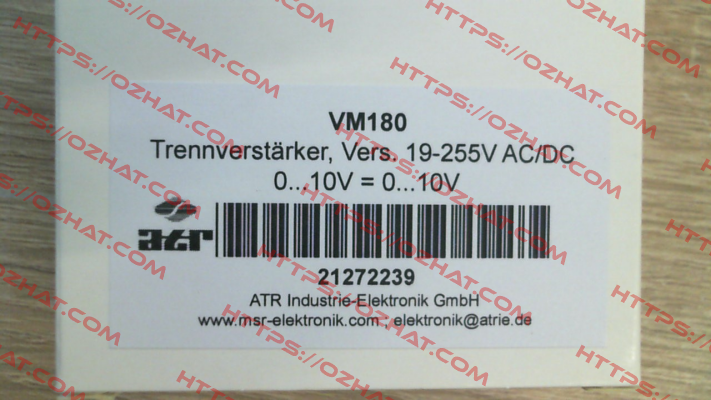 21272239 / VM180 Atr