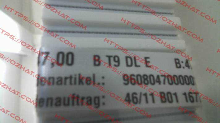 9608047000001 / 47 T9/1.350-DL Brecoflex