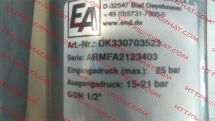 DK330703523 End Armaturen