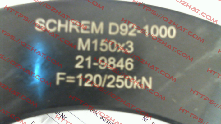 D92-1000 (M150x3) Schrem
