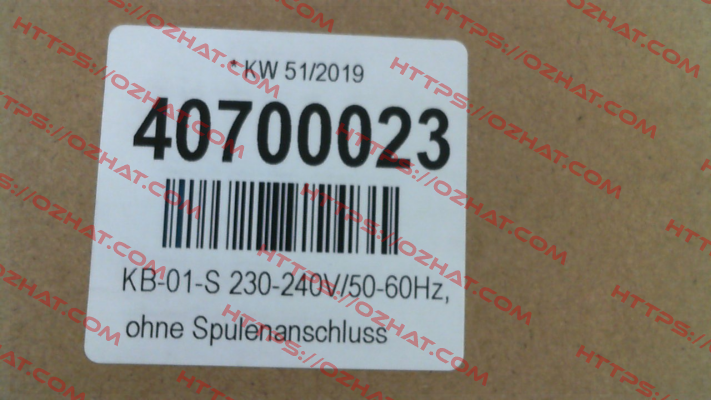 KB-01-S   Art.Nr.: 4070.0023 Klinger Born