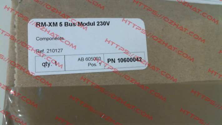 RM-XM 5 Bus Modul 230V Reco