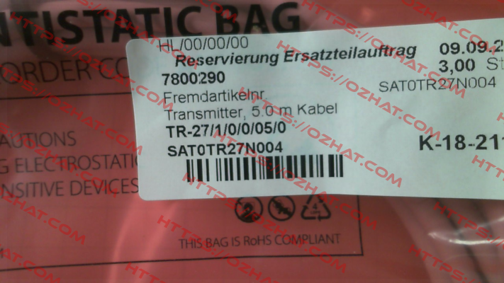 TR-27/1/0/0/05/0 Cemb