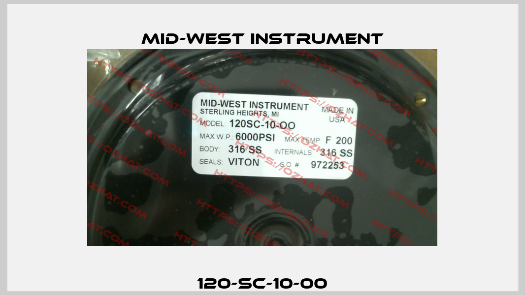 120-SC-10-00 Mid-West Instrument