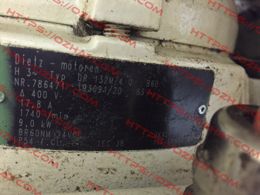 DR 132M/4 0 B60  Dietz-Motoren