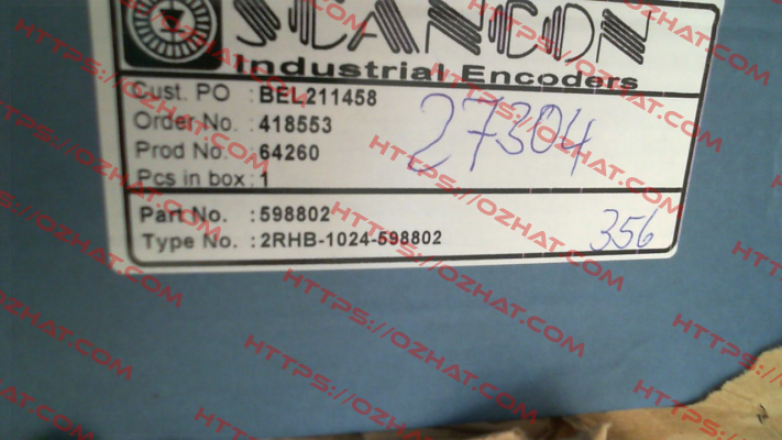 2RHB-1024-D-08-65-4,0-S Scancon