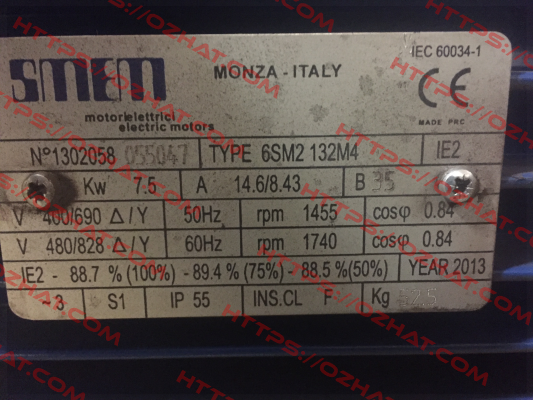 1302058 Old code, new code T3A132M  Smem