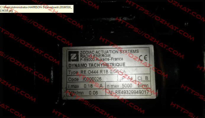RE.0444 R16 0.06 CA Radio Energie