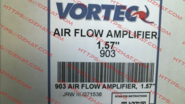 P/N: 903 BSP, Type: 903 NPT Vortec