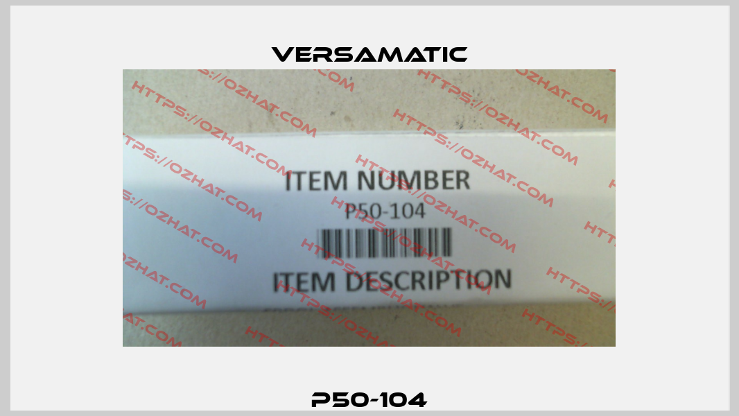 P50-104 VersaMatic