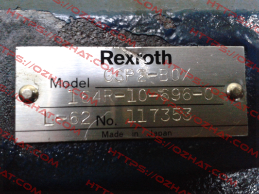 GSP2-BOX 164R-10-696-0 L-62 OEM/customized  Rexroth