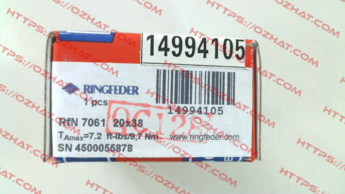 RFN/ECOLOC 7061 20X38 Ringfeder