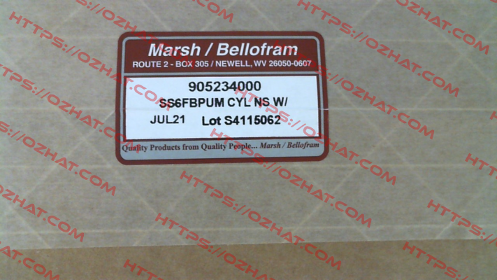 905-234-000 Bellofram