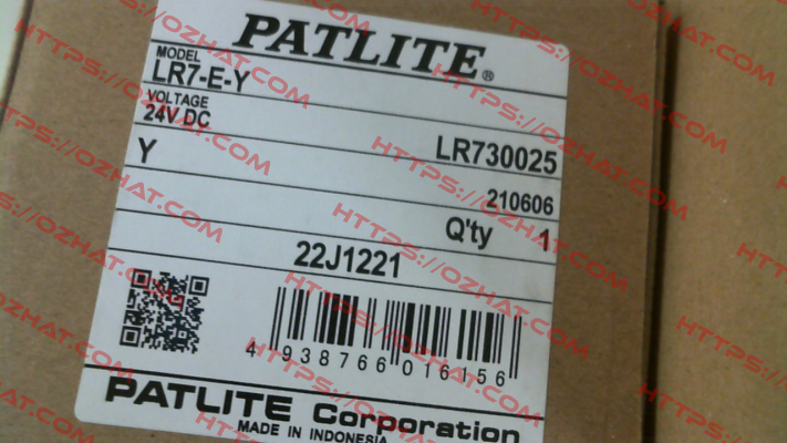 LR7-E-Y Patlite