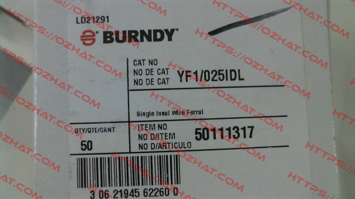 YF1/025IDL Burndy