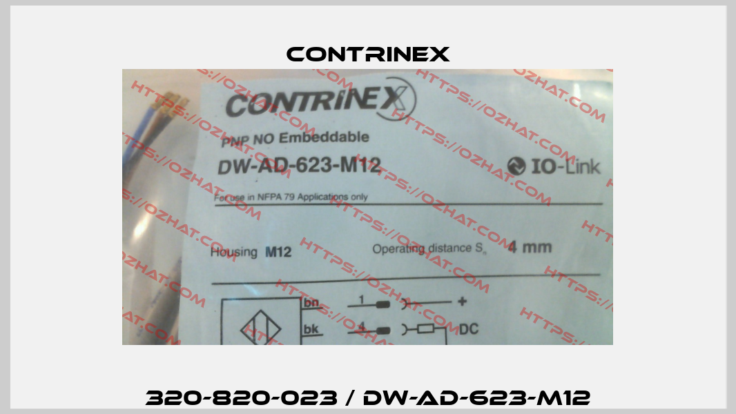 320-820-023 / DW-AD-623-M12 Contrinex