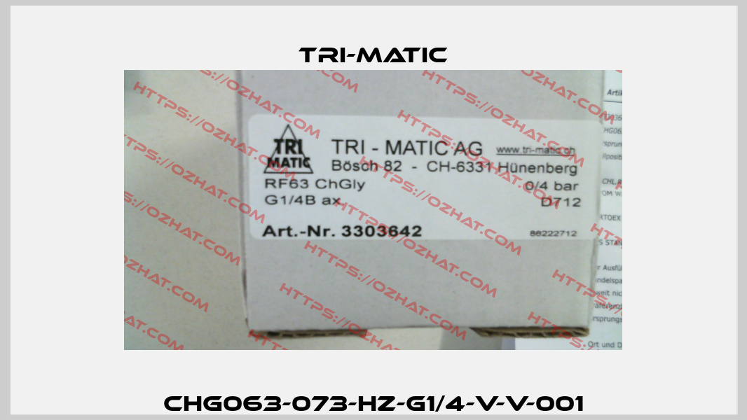CHG063-073-HZ-G1/4-V-V-001 Tri-Matic