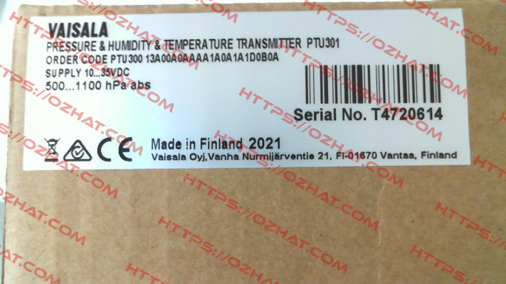 PTU300 Vaisala
