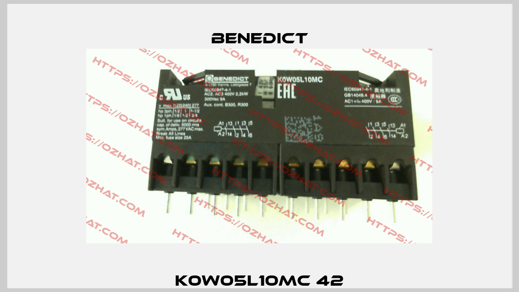 K0W05L10MC 42 Benedict