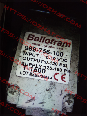 969-756-100 Bellofram