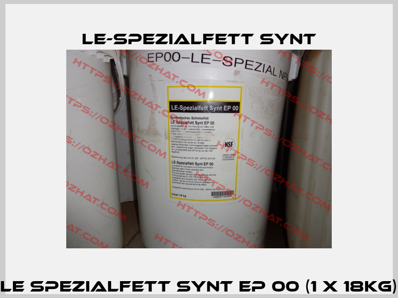 LE Spezialfett Synt EP 00 (1 x 18kg) LE-Spezialfett Synt