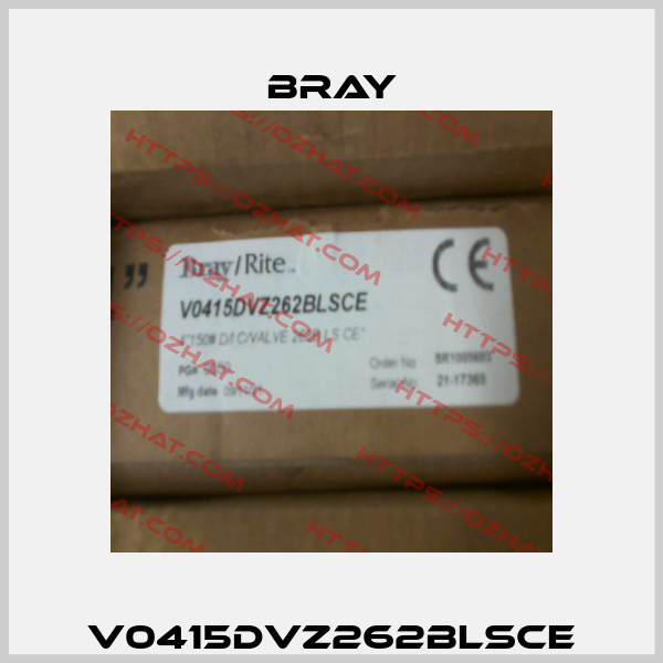 V0415DVZ262BLSCE Bray