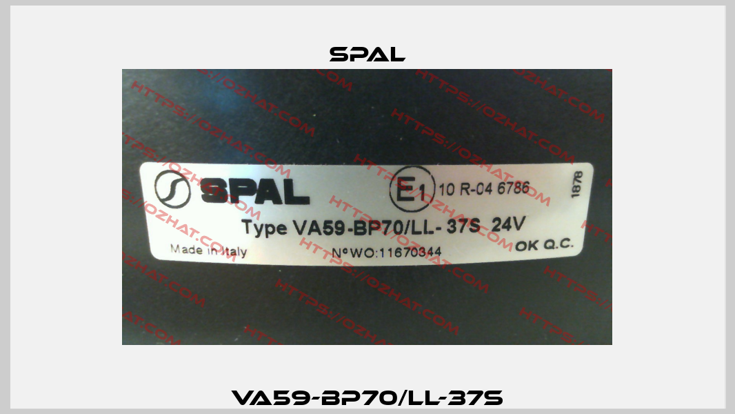 VA59-BP70/LL-37S SPAL