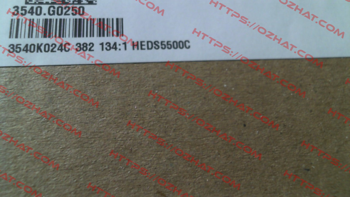 DC MOTOR 3540K024C + HEDS5500C + 38/2-134:1 Elra