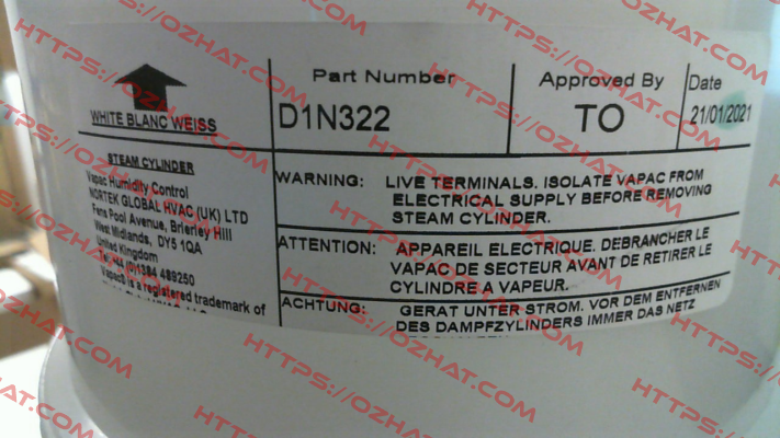 D1N322 Vapac